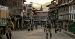 The frightening terror attack on Kashmir which resulted in 26 deaths.